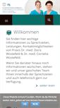 Mobile Screenshot of dr-wuestefeld.de